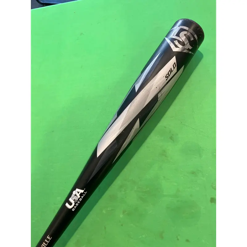 2022 Louisville Slugger Solo Alloy Bat USABat Certified (-11) Alloy 19 oz 30" (Used)