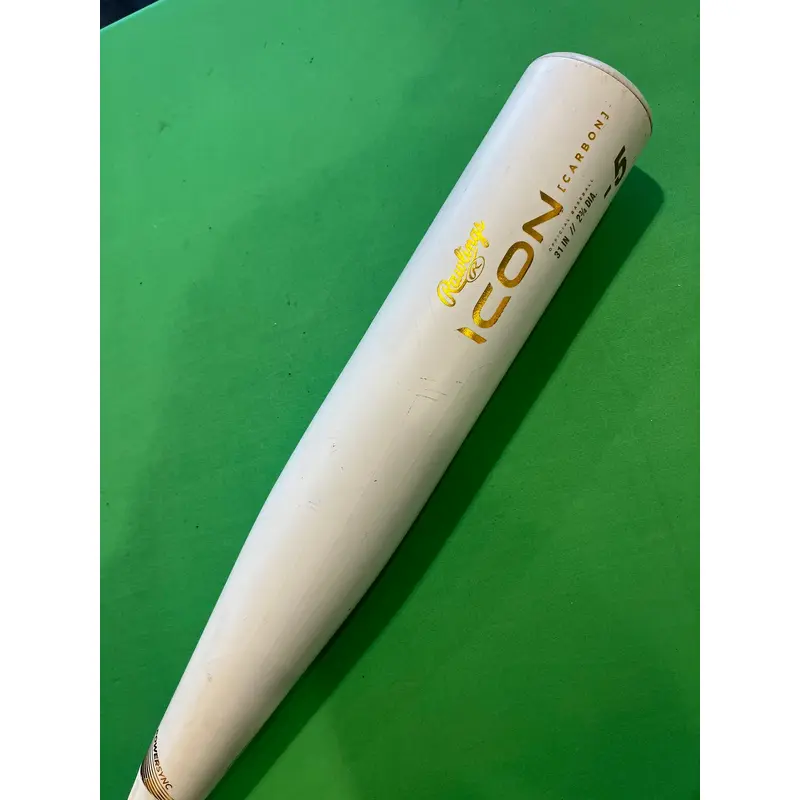 2024 Rawlings Icon Composite Bat USSSA Certified (-5) Composite 26 oz 31" (Used)