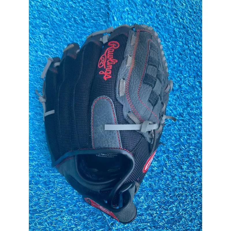 Black Rawlings Renegade Right Hand Throw Baseball Glove 12.5" (Used)