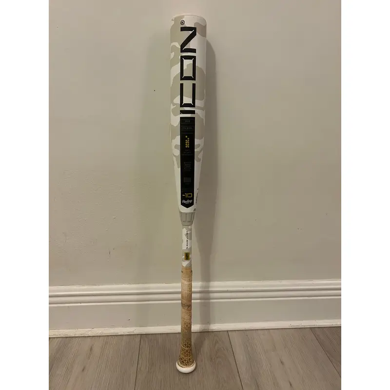 2025 Rawlings Icon Composite USSSA Certified Bat (-10) 20 oz 30" (Used)