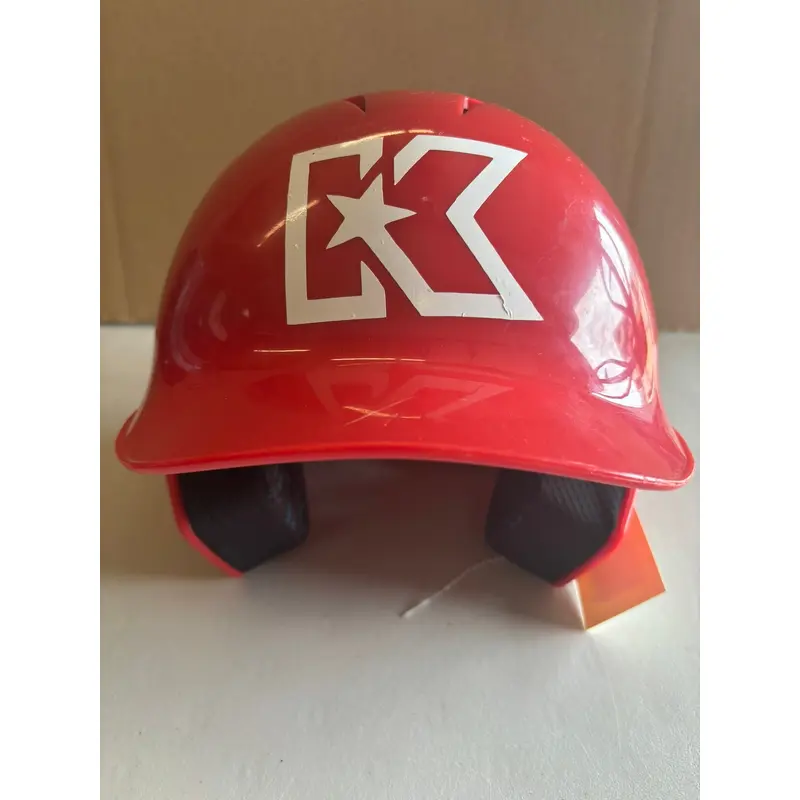 Red Champro Batting Helmet Size 6 1/2 - 7 (Used)