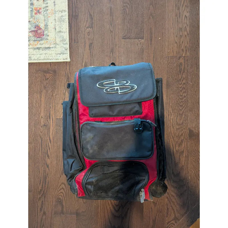 Red Boys Boombah Backpack (Used)