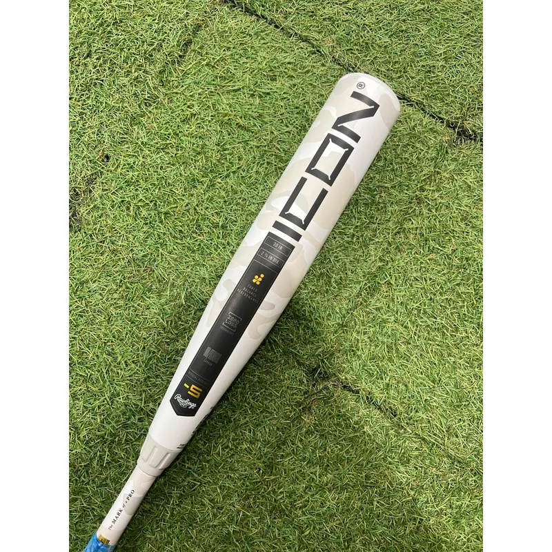 2025 Rawlings Icon Composite Bat USSSA Certified (-5) Composite 25 oz 30" (Used)