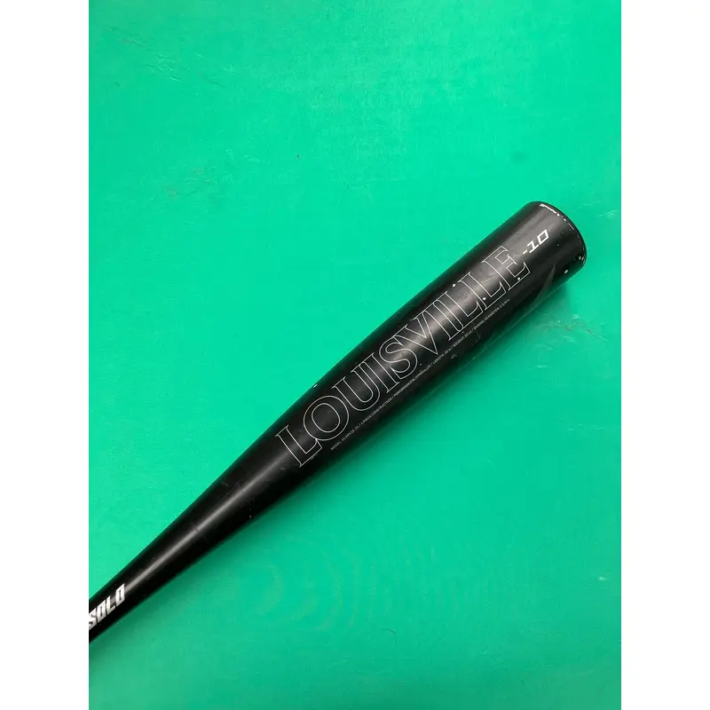 2022 Louisville Slugger Solo Alloy Bat USSSA Certified (-10) Alloy 20 oz 30" (Used)