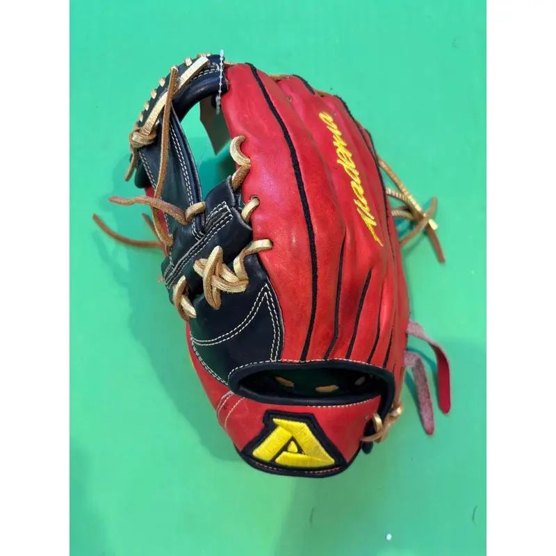 Red Akadema Custom ARO 18 LH Infield Baseball Glove 12.5"