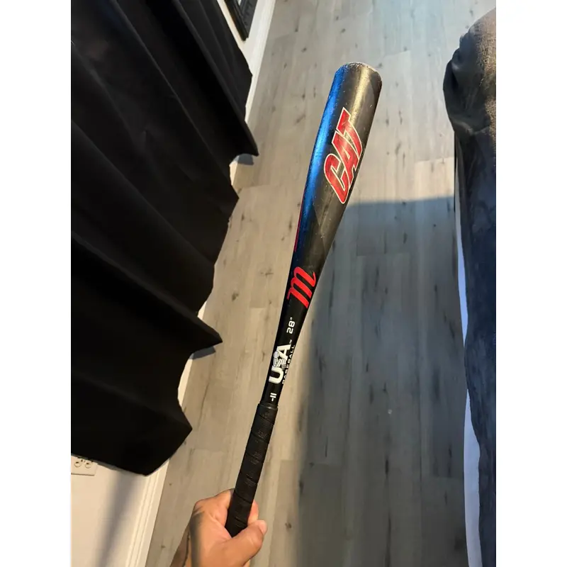 Marucci CAT9 Alloy USABat Certified Bat (-11) 17 oz 28" (Used)