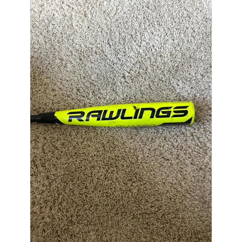 2018 Rawlings Quatro Composite BBCOR Certified Bat (-3) 29 oz 32" (Used)