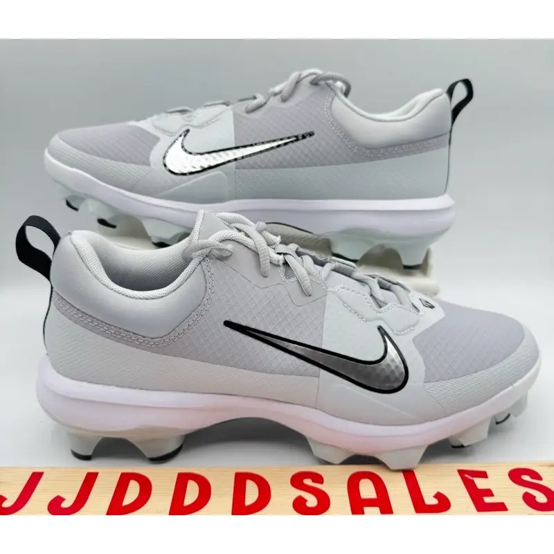 Nike Force Trout 9 Pro MCS Baseball Cleats Wolf Gray FZ0915-002 Mens Sz 10.5  New