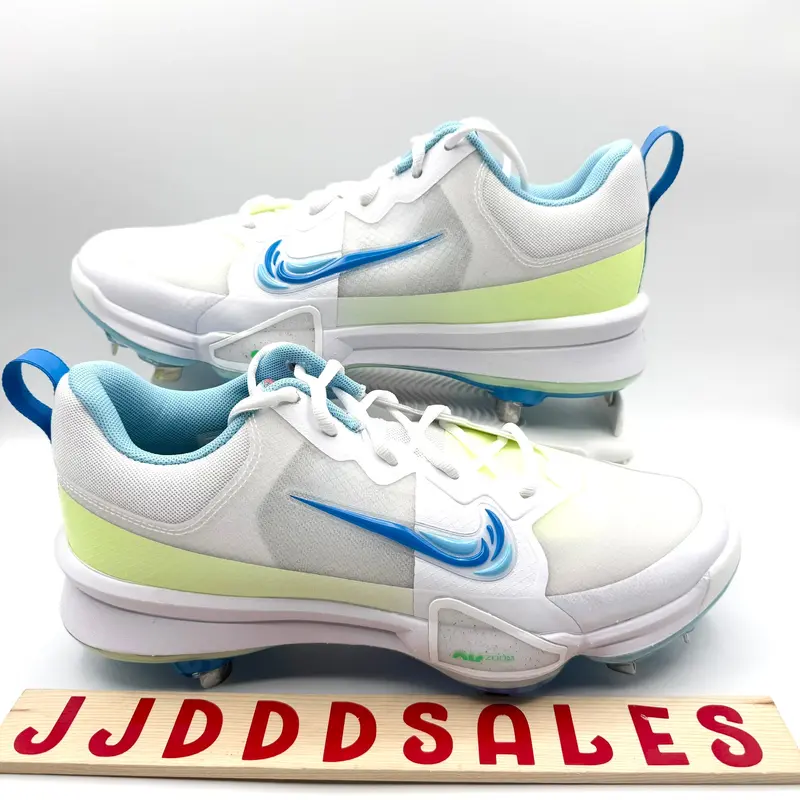 Nike Force Trout 9 Pro Metal Baseball Cleats Fresh Pack FQ7941-100 Mens Sz 8