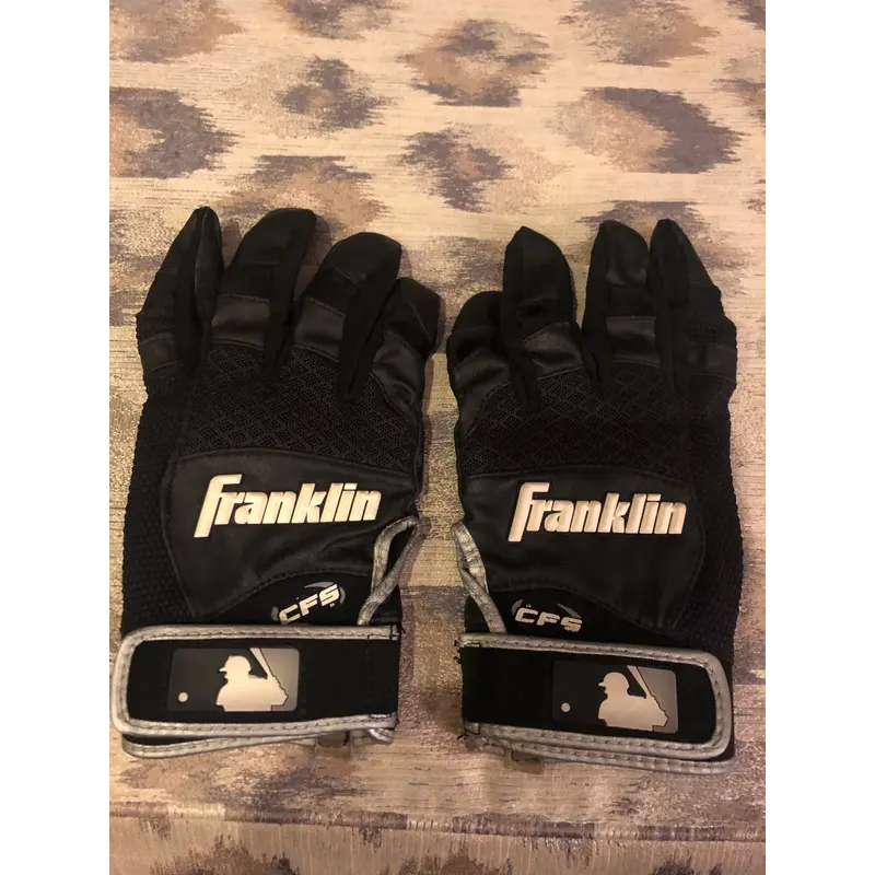 Used Adult Medium Franklin CFS Batting Gloves