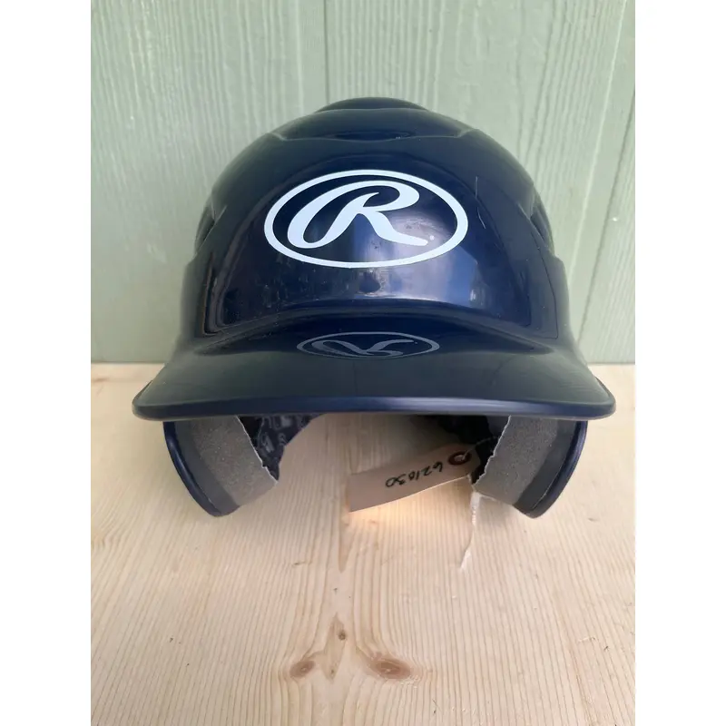 Used Junior Rawlings Batting Helmet 6-1/2"-7-1/2" Blue. B R4 S5 L2