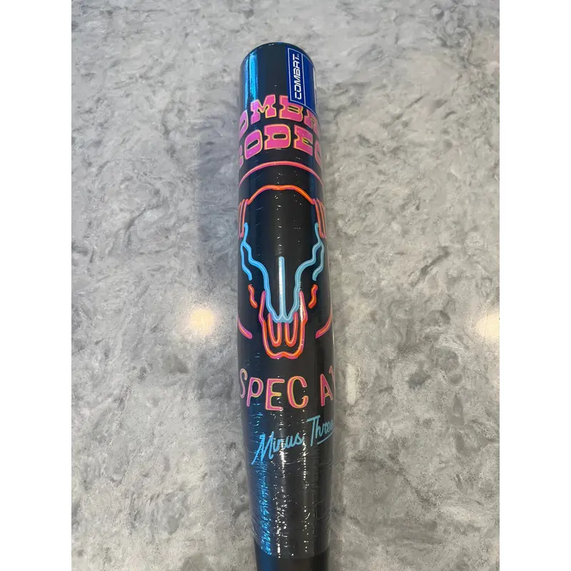 Combat MFG Spec A1 Alloy BBCOR Certified Bat (-3) 30 oz 33" (New)