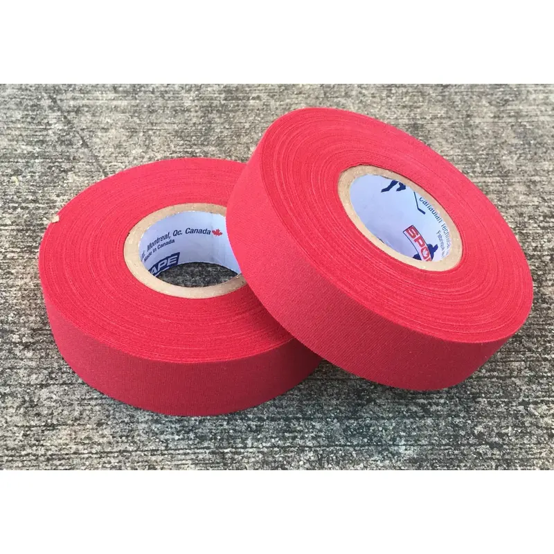 2 Rolls of Sports Tape Baseball Bat Grip Tape 1"x82' Red