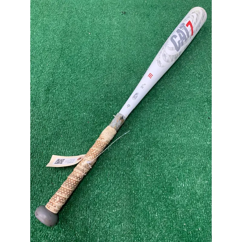 2017 Marucci CAT7 Alloy Bat USSSA Certified (-8) Alloy 22 oz 30" (Used)