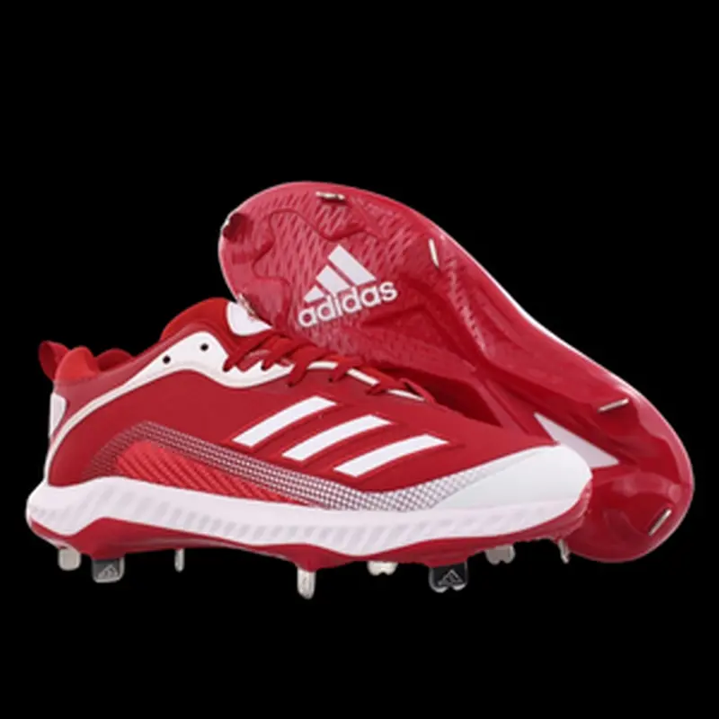 Adidas Icon 6 Bounce (US Size 16) Mens Red Baseball Cleats NEW