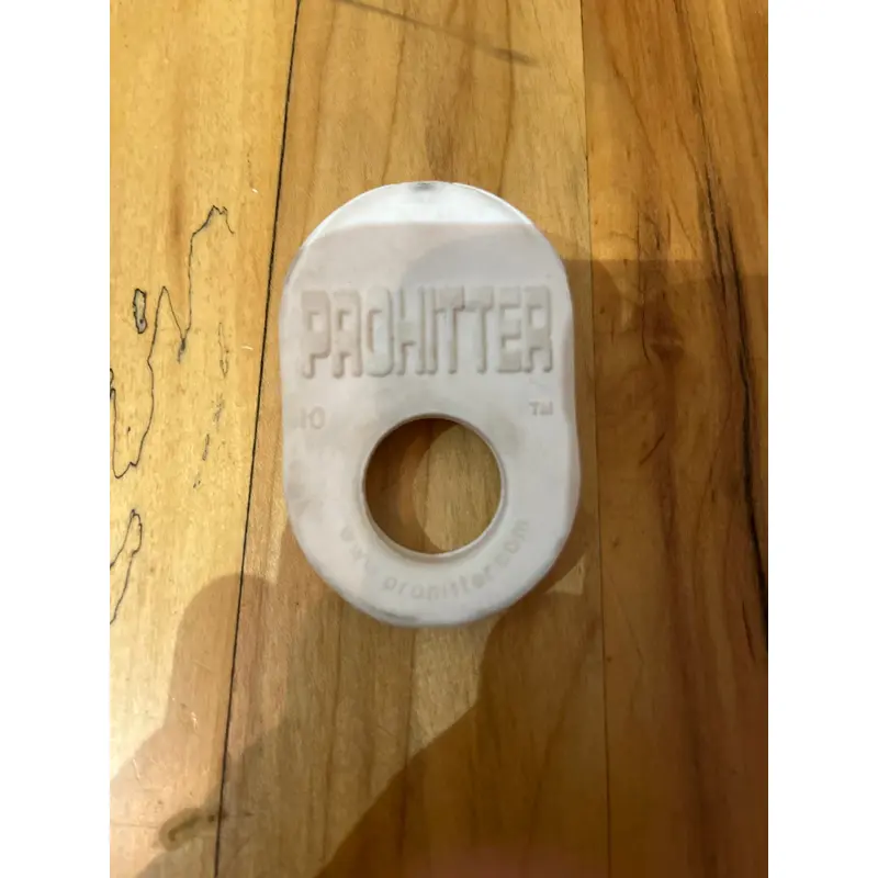 (Used) White Baseball Pro Hitter Thumb Guard