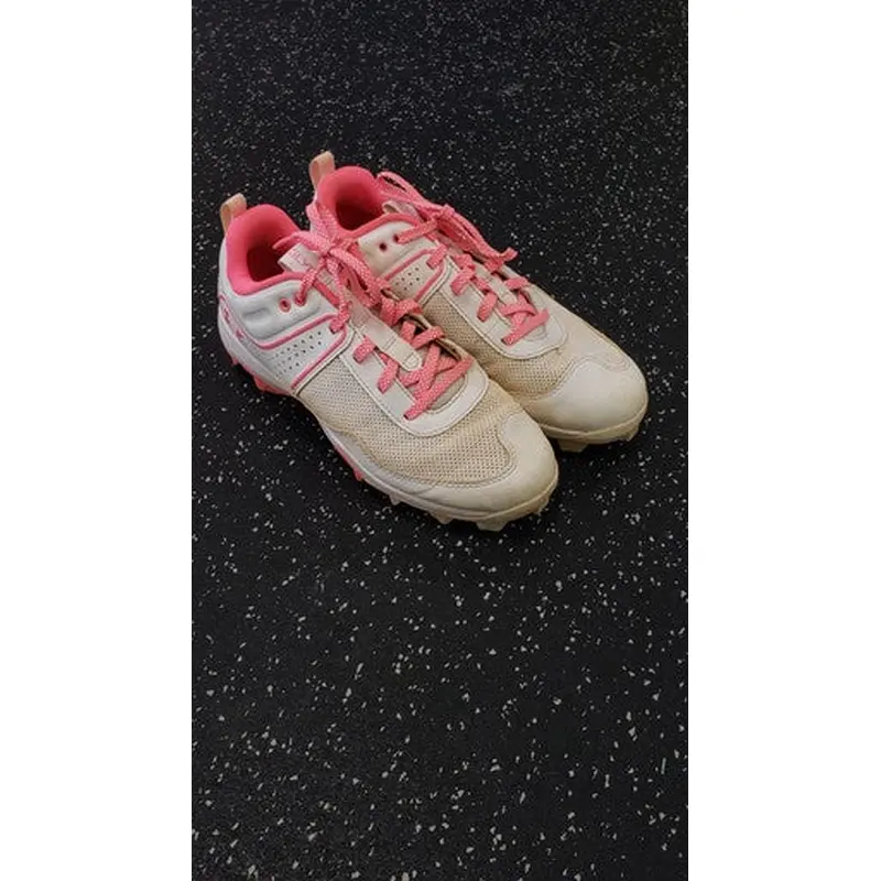 Used Under Armour GLYDE BB/SB Cleats White Senior 5.5 11849-S000029719