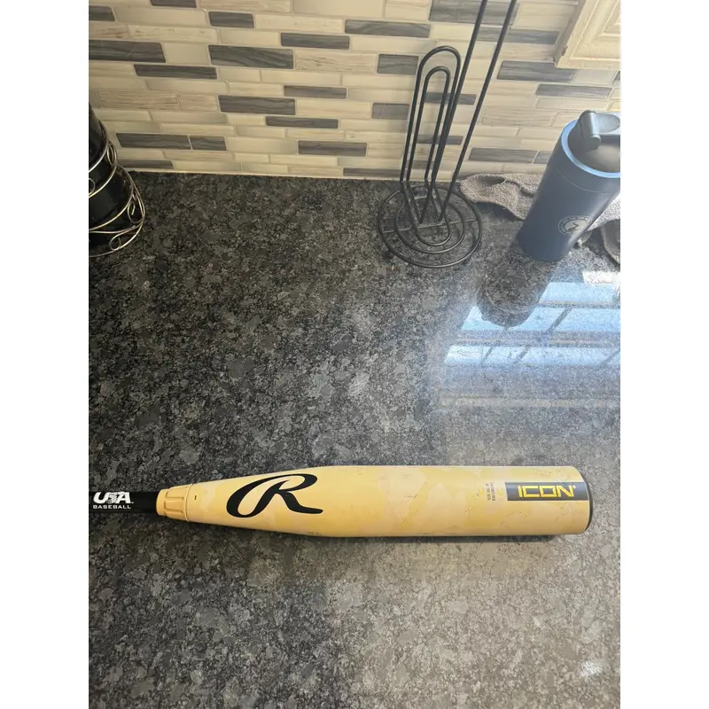 2025 Rawlings Icon Composite USABat Certified Bat (-8)  22 oz 30" (Used)
