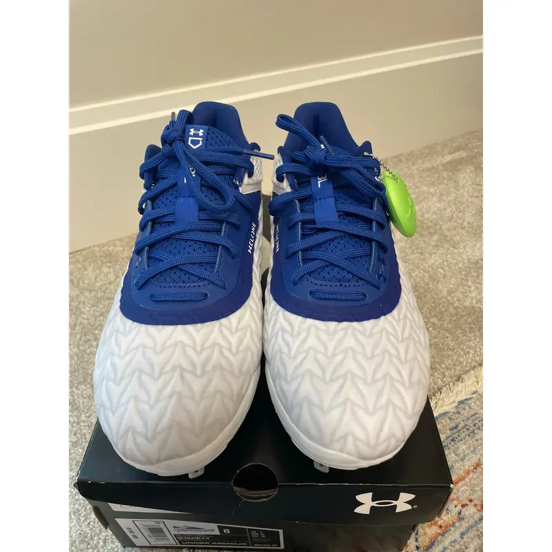 Blue Men's Size M 8.0 (W 9.0) Under Armour Yard MT 3.0 (New)