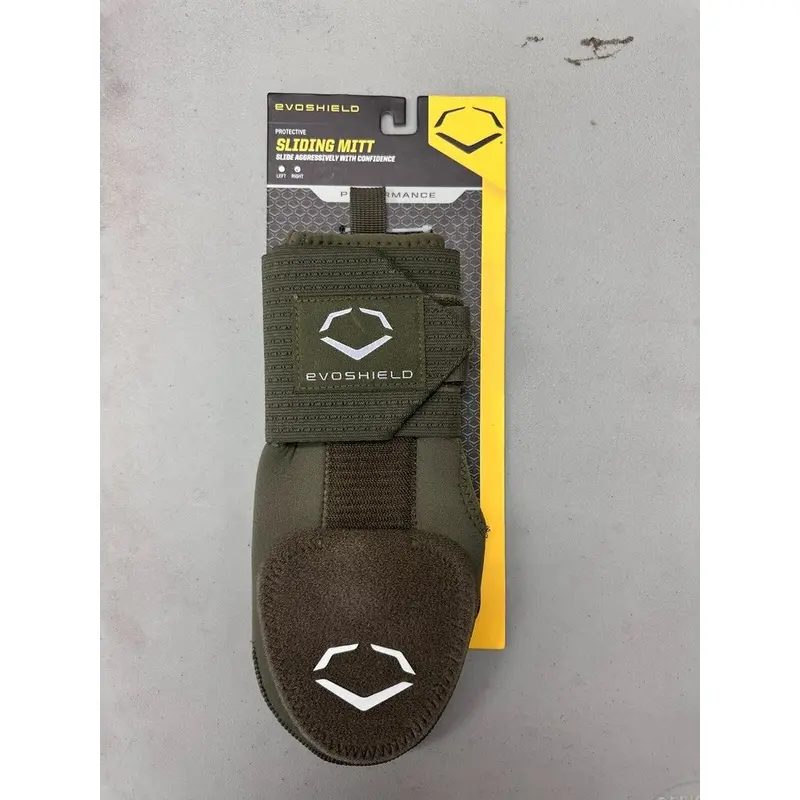 EvoShield Sliding Mitt ~ Adult Right Hand Baseball/Softball - Army Green