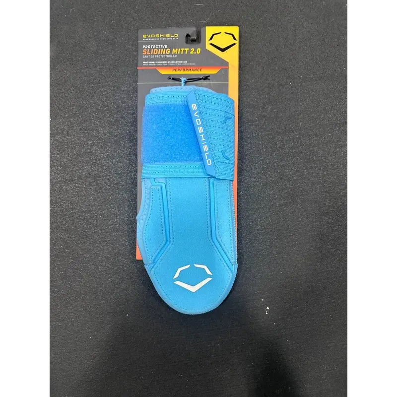 NEW Evoshield 2.0 Baseball/Softball Sliding Mitt - Light Blue
