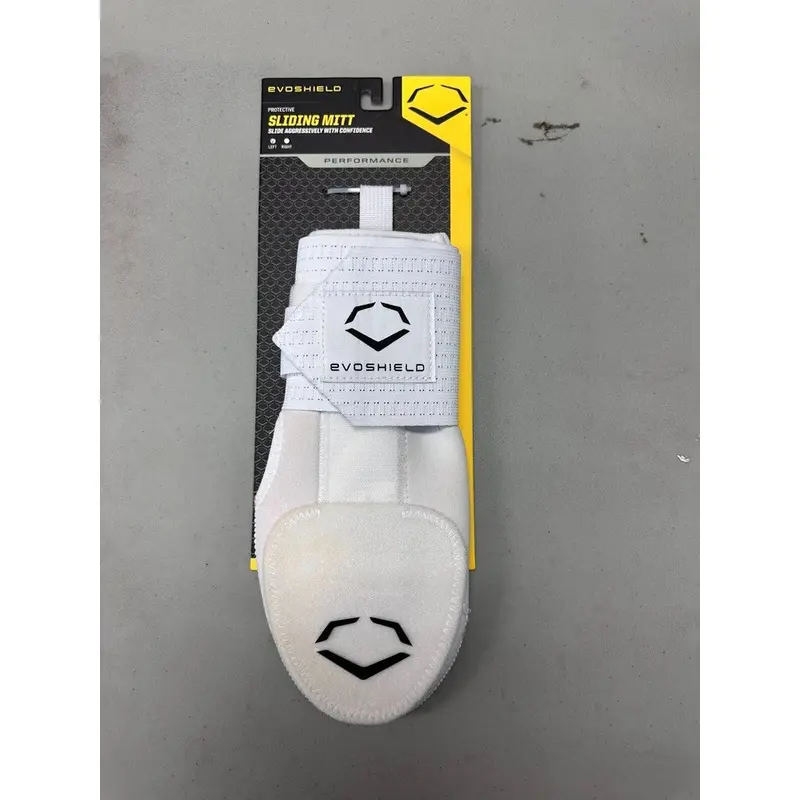NEW ~ EvoShield Sliding Mitt ~ Adult Left Hand Baseball/Softball - White