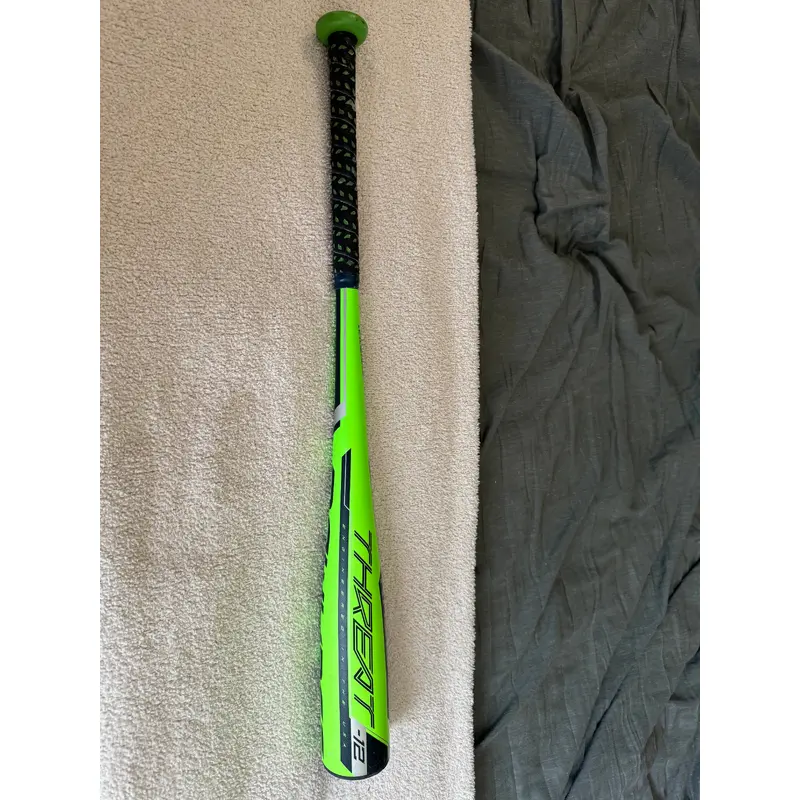 2019 Rawlings Threat Composite USABat Certified Bat (-12) 18 oz 30" (Used)