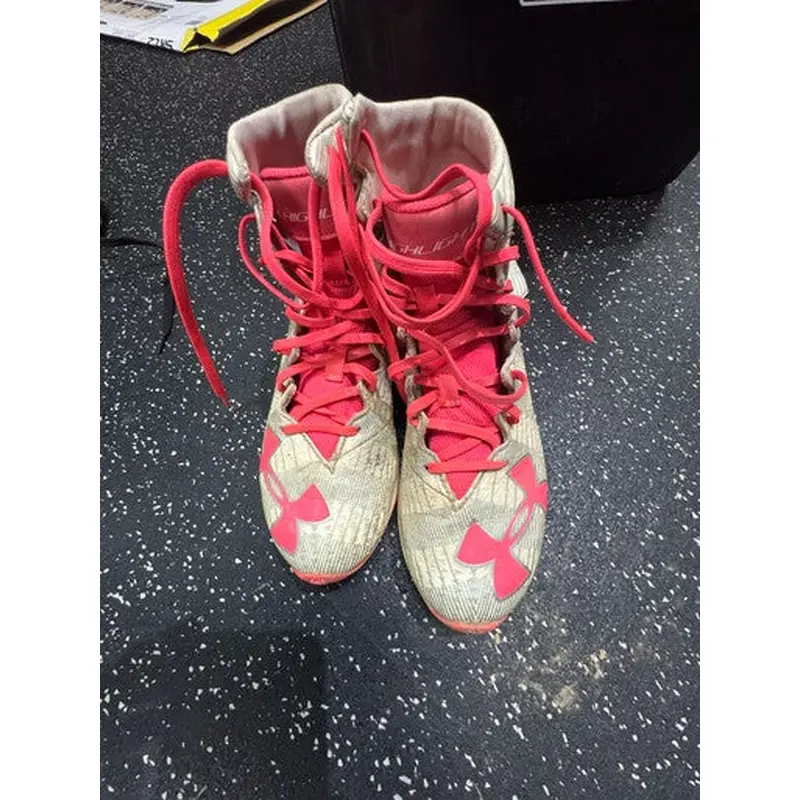 Used Under Armour ARMOUR BOUND BB/SB Cleats White Junior 04 11849-S000028703