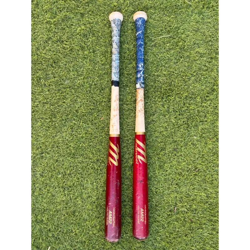Used Marucci Wood AM22 Bat (-5) 26 oz 31" - 2 bats