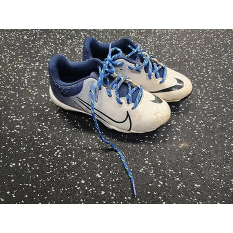 Used Nike DIAMOND BB/SB Cleats Grey Junior 03 11849-S000029085