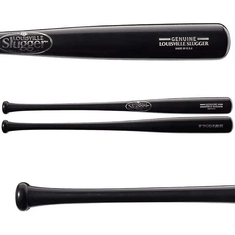 Louisville Slugger Genuine Mix Black Wood Bat 34"