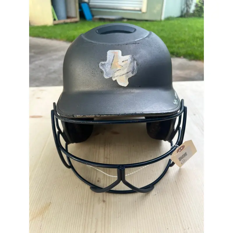 Used One Size Fits All Boombah Batting Helmet Gray