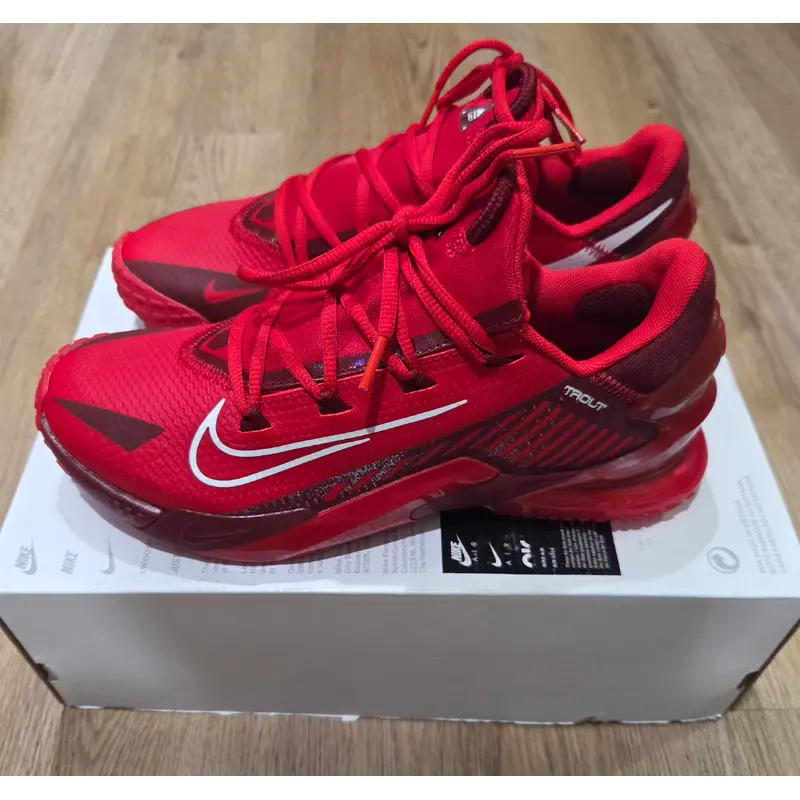 Nike force zoom trout 8 turf red Size M 7.5 (W 8.5) Nike Low Top Turf Cleats (New)
