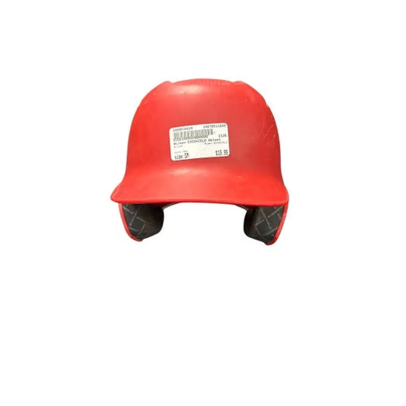 Used Wilson EVOSHIELD Batting Helmet No Mask Red SM 11849-S000016820