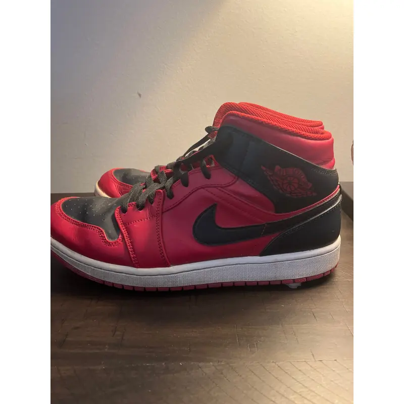 Size 10.5 mens air Jordan custom cleats