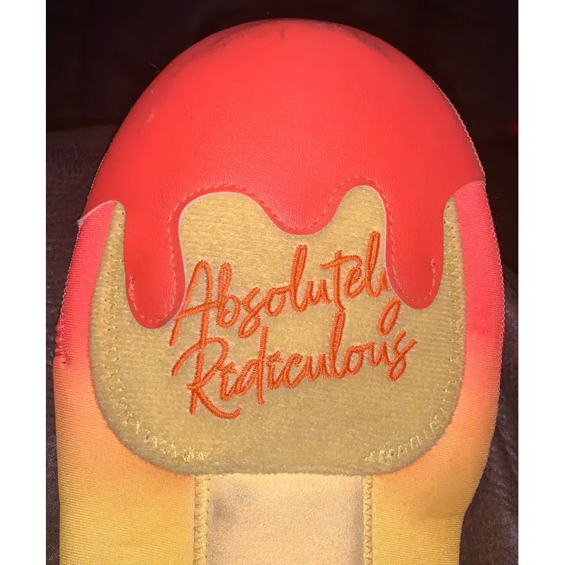 Candy corn absolutely ridiculous sliding mitt