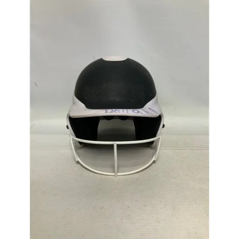 Used RIP-IT VICJ-TTM-B Batting Helmet w/Mask White SM 11823-S000033102