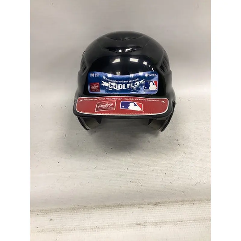 Used Rawlings CFBH Batting Helmet No Mask Black S/M 11851-S000036169