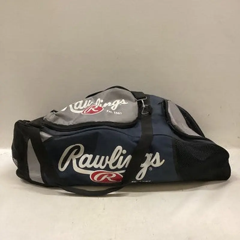 Used Rawlings LARGE CARRY BAG BB/SB Player Carry Bag Navy Blue 11725-S000486446