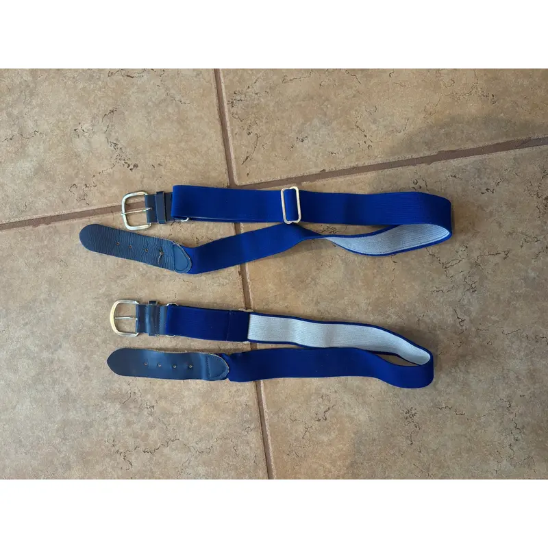 Youth Baseball belts blue
