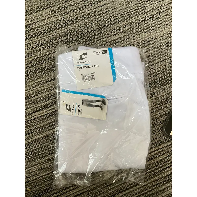 White New Small Champro Game Pants