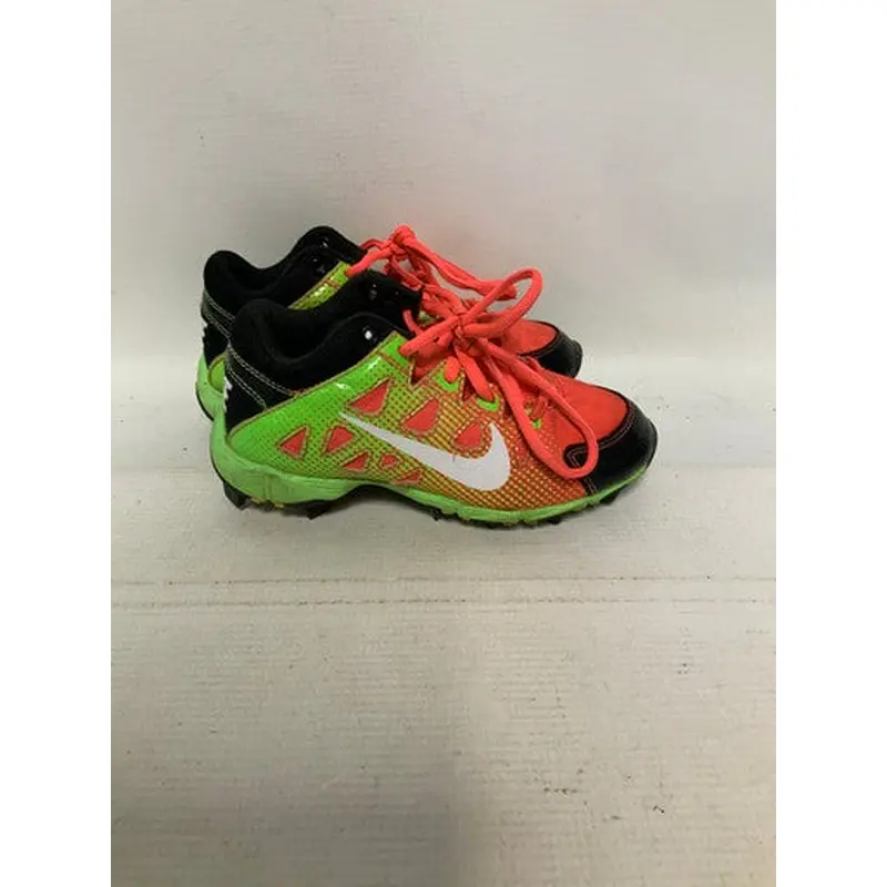 Used Nike NEON BB/SB Cleats Pink Youth 12.0 11823-S000032568