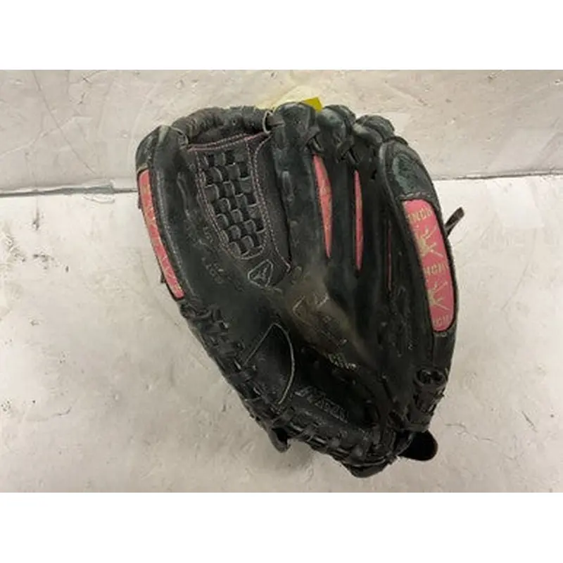 Used Mizuno GPP1108 BB/SB Glove RH Throw Black And Pink 11" 11855-S000189725