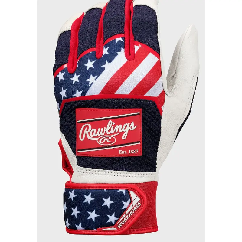 New Rawlings Adult Workhorse Batting Gloves