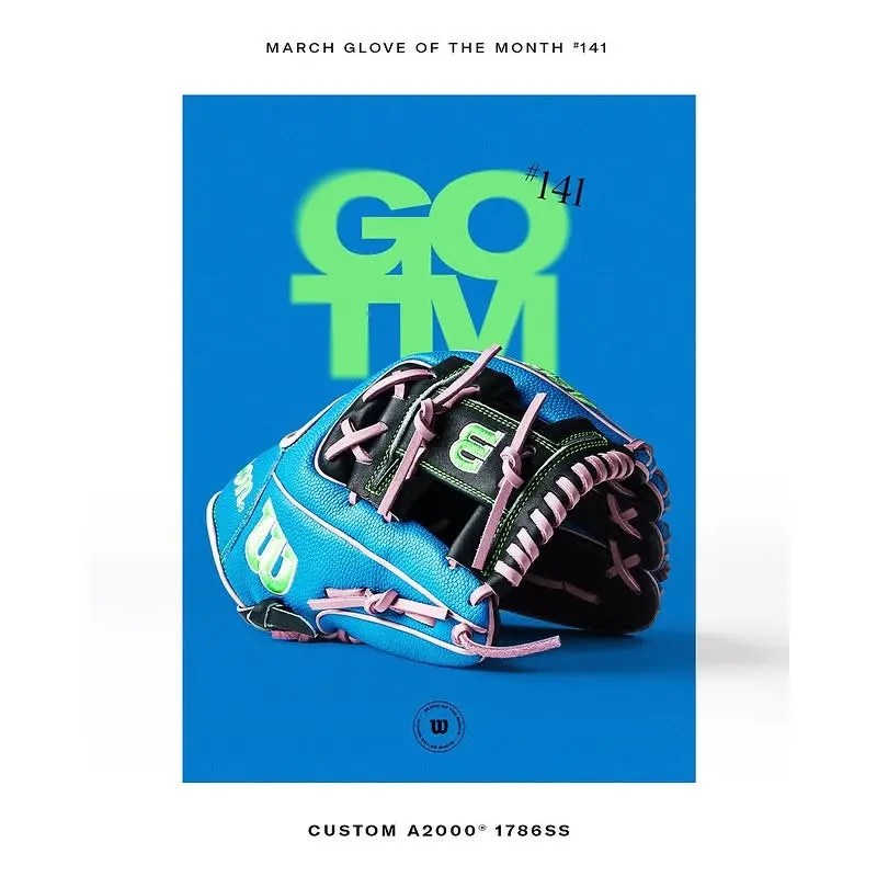 New 2025 March GOTM Wilson Right Hand Throw Infield A2000 Baseball Glove 11.5"