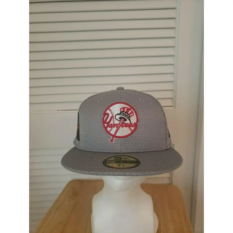 NWS New York Yankees Mesh Batting Practice New Era 59fifty Hat 7 1/4 TRL MLB