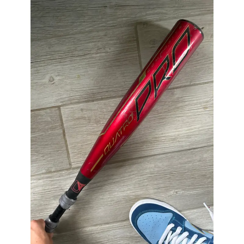 Rawlings Quatro Pro Composite BBCOR Certified Bat (-3) 29 oz 32" (Used)