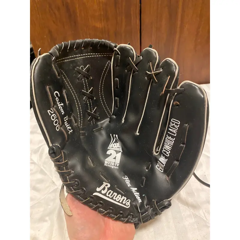 Birmingham Barons 11 Game Giveaway Black Baseball Glove