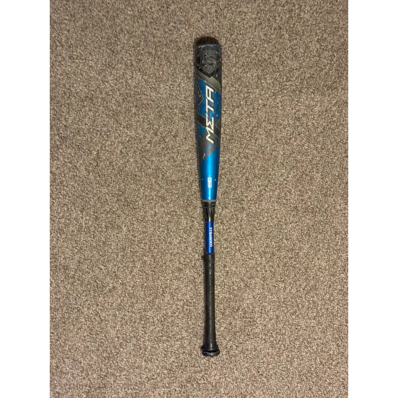 Used 2020 Louisville Slugger BBCOR Certified Composite 28 oz 31" Meta Bat