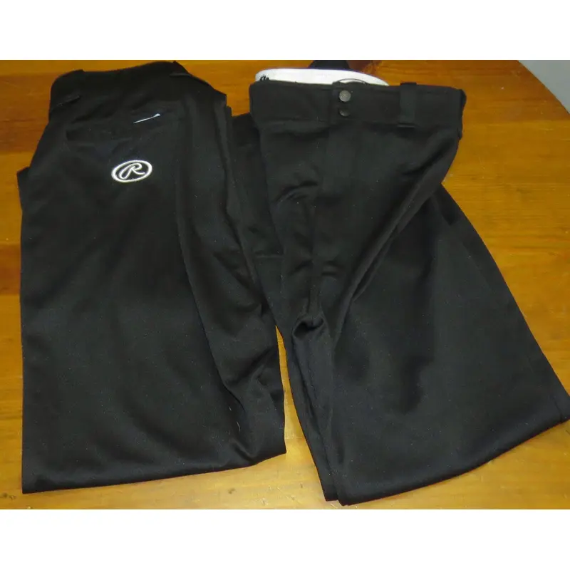 Black Adult Men's New Medium Rawlings Game Pants